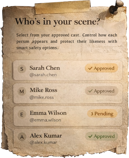 Direct the cast interface